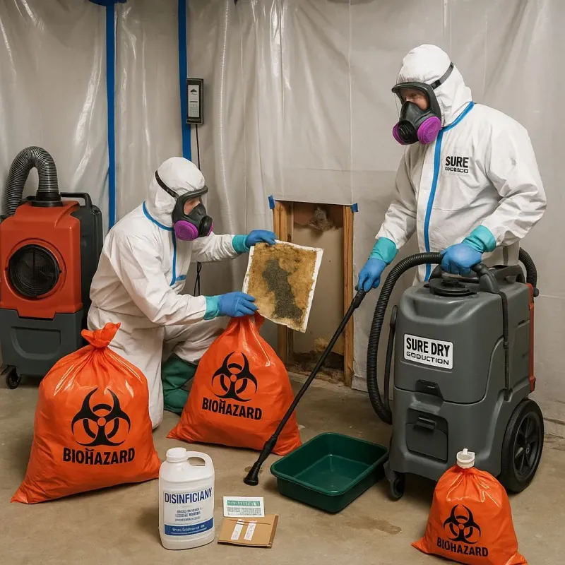 Contaminated Water Handling Protocols process in Monterey Park, CA